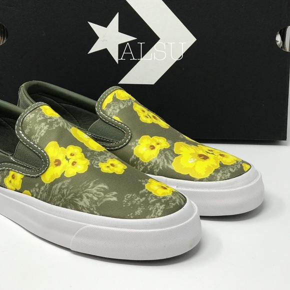 Converse One Star CC Slip On Field Yellow Green W - Picture 5 of 8